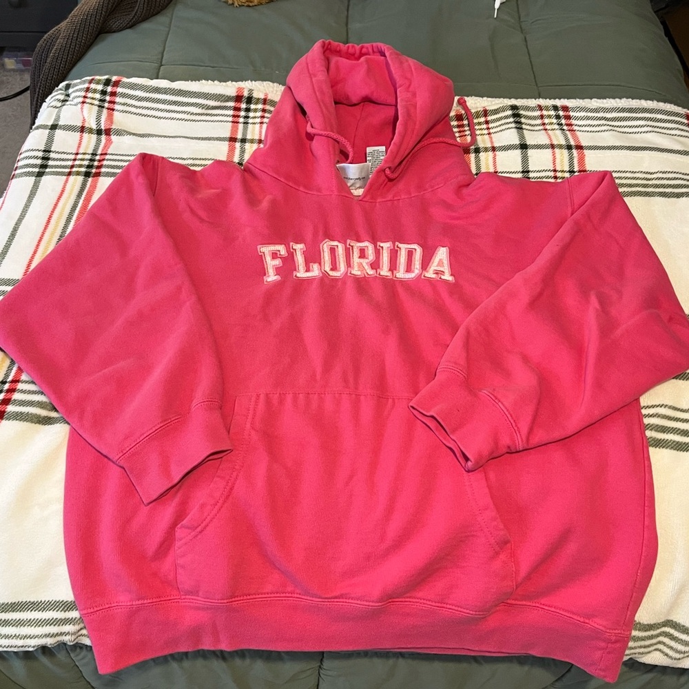 Vintage Pink Florida Sweatshirt